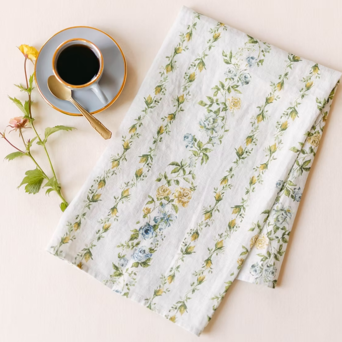 Rosa Tea Towel