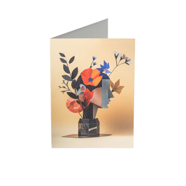 Fine Art Card - "For No Reason At All. But With All The Right Angles"