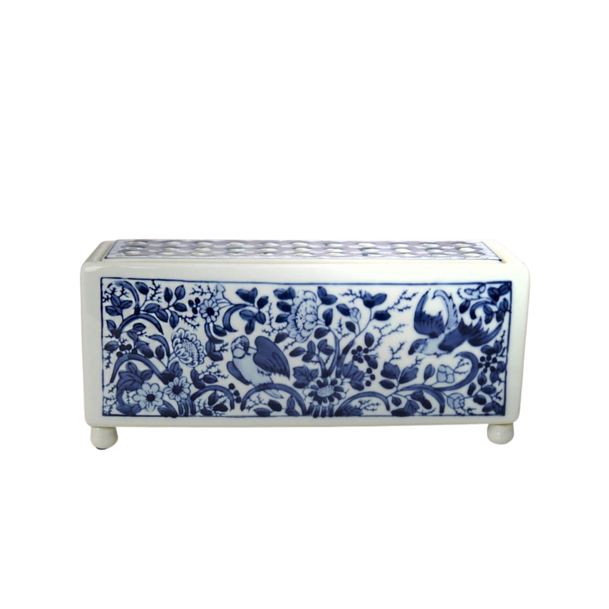 Delft Tulipiere Rectangle Vase
