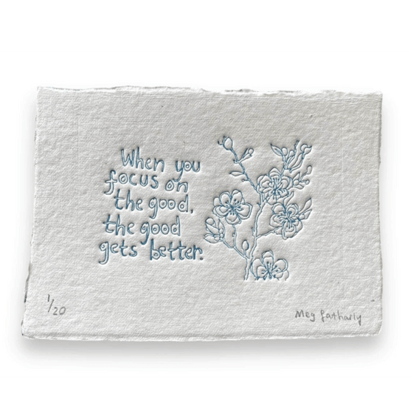 Limited Edition - Colour Embossing Art Piece