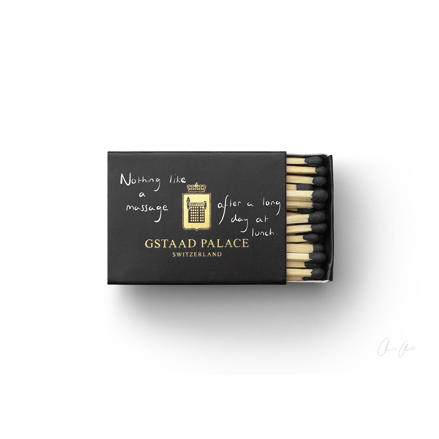 Matchbox at Gstaad Palace Print