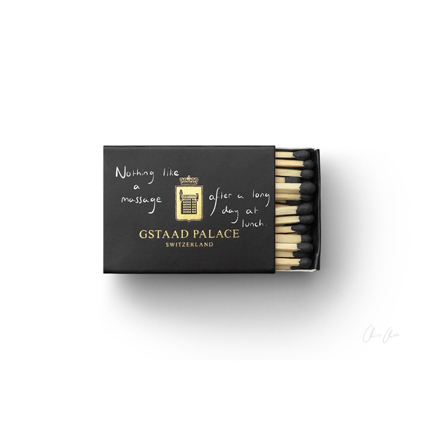 Matchbox at Gstaad Palace Print