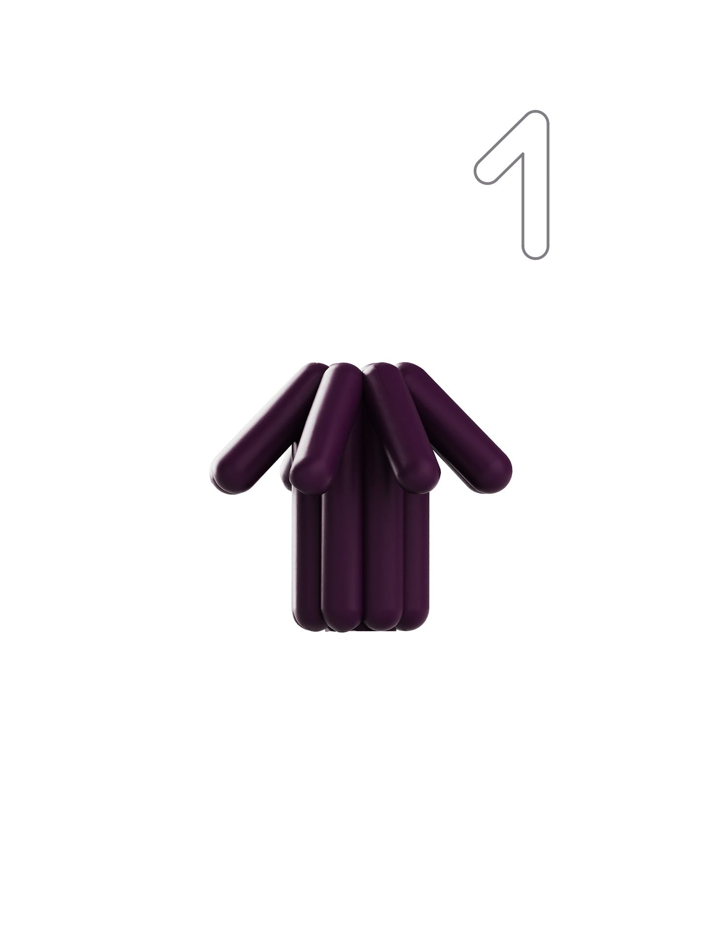 Digit Candle Holder One