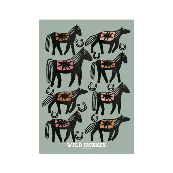 Wild Horses Children's Print