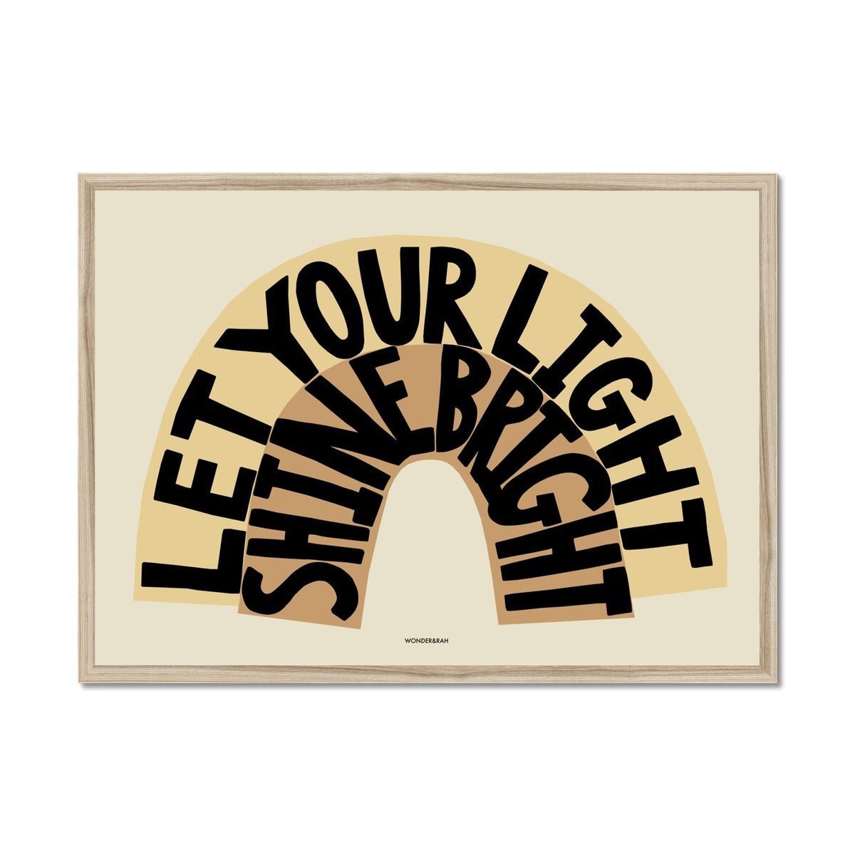 Yellow Shine Bright Children's Print