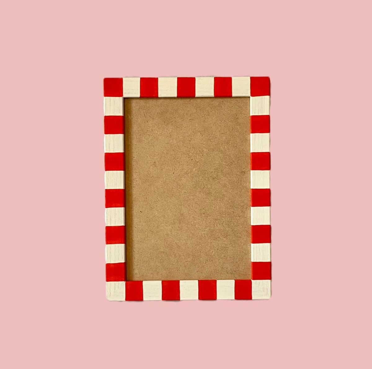 Picture Frame, Tomato & Mayo Skinny Stripes image 2