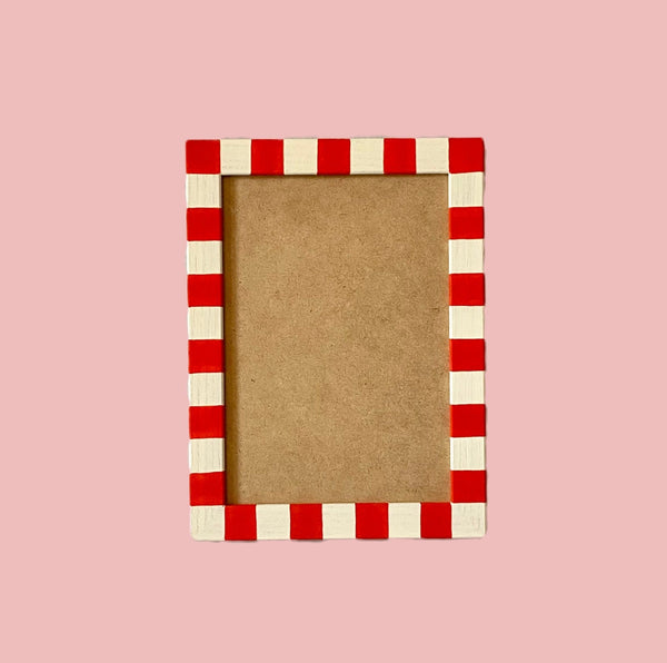 Picture Frame, Tomato & Mayo Skinny Stripes image 2