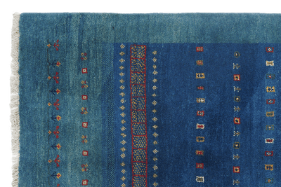 Gabbeh Sonnat · Handgeknüpft – Bunt, 151x107 cm, 100% Schurwolle | Ansicht 3