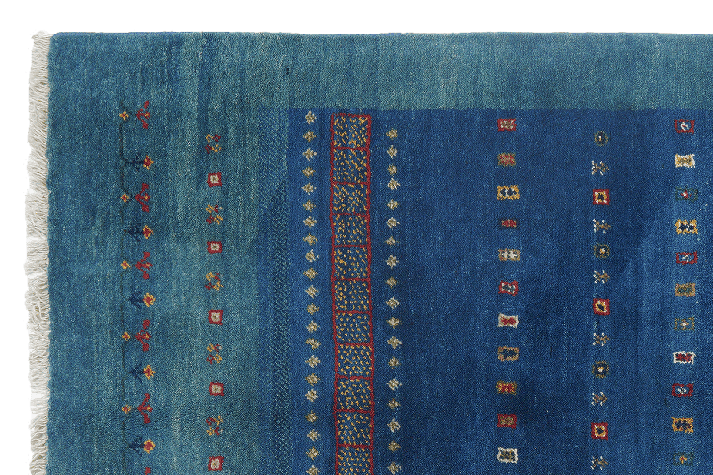 Gabbeh Sonnat · Handgeknüpft – Bunt, 151x107 cm, 100% Schurwolle | Ansicht 3
