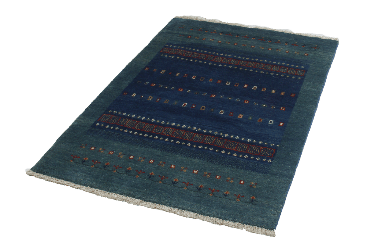 Gabbeh Sonnat · Handgeknüpft – Bunt, 151x107 cm, 100% Schurwolle | Ansicht 4