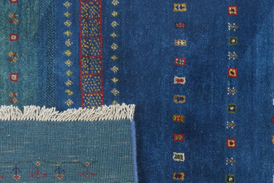 Gabbeh Sonnat · Handgeknüpft – Bunt, 151x107 cm, 100% Schurwolle | Ansicht 7