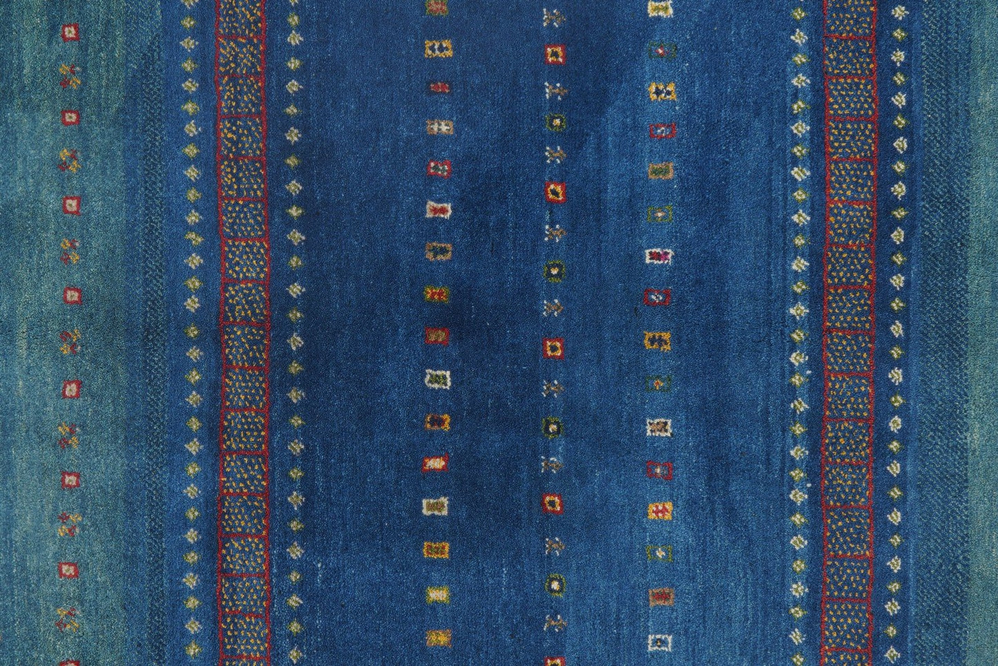 Gabbeh Sonnat · Handgeknüpft – Bunt, 151x107 cm, 100% Schurwolle | Ansicht 8