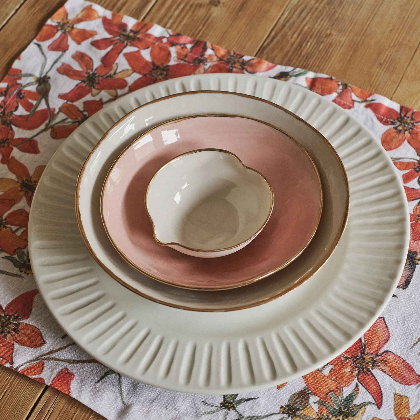 Wild Rose Napkin