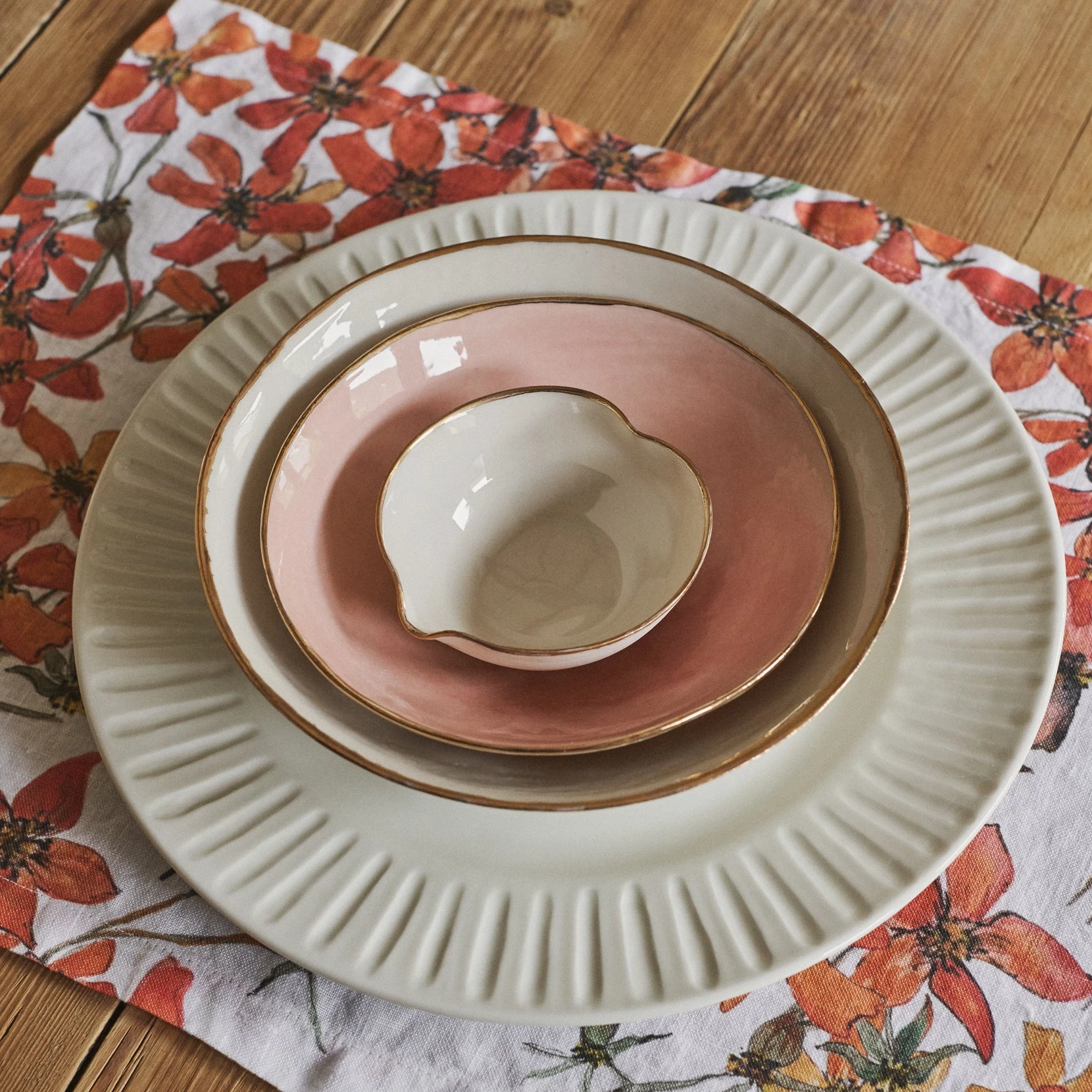 Wild Rose Napkin