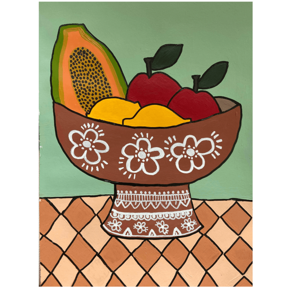 Fruit Bowl Print | Wall Art