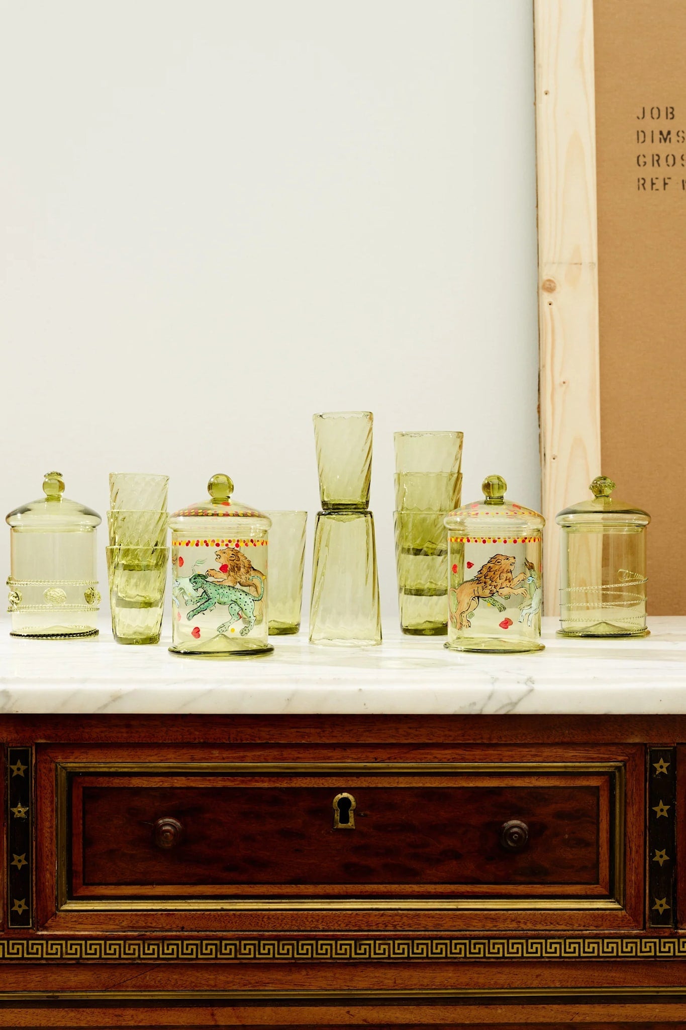 Karl Glass Small - Set of Four