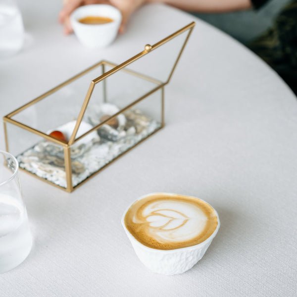 Indulge Nº11 Coffee Cup / White