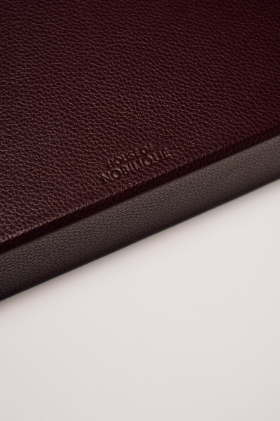 Booklet Backgammon Burgundy