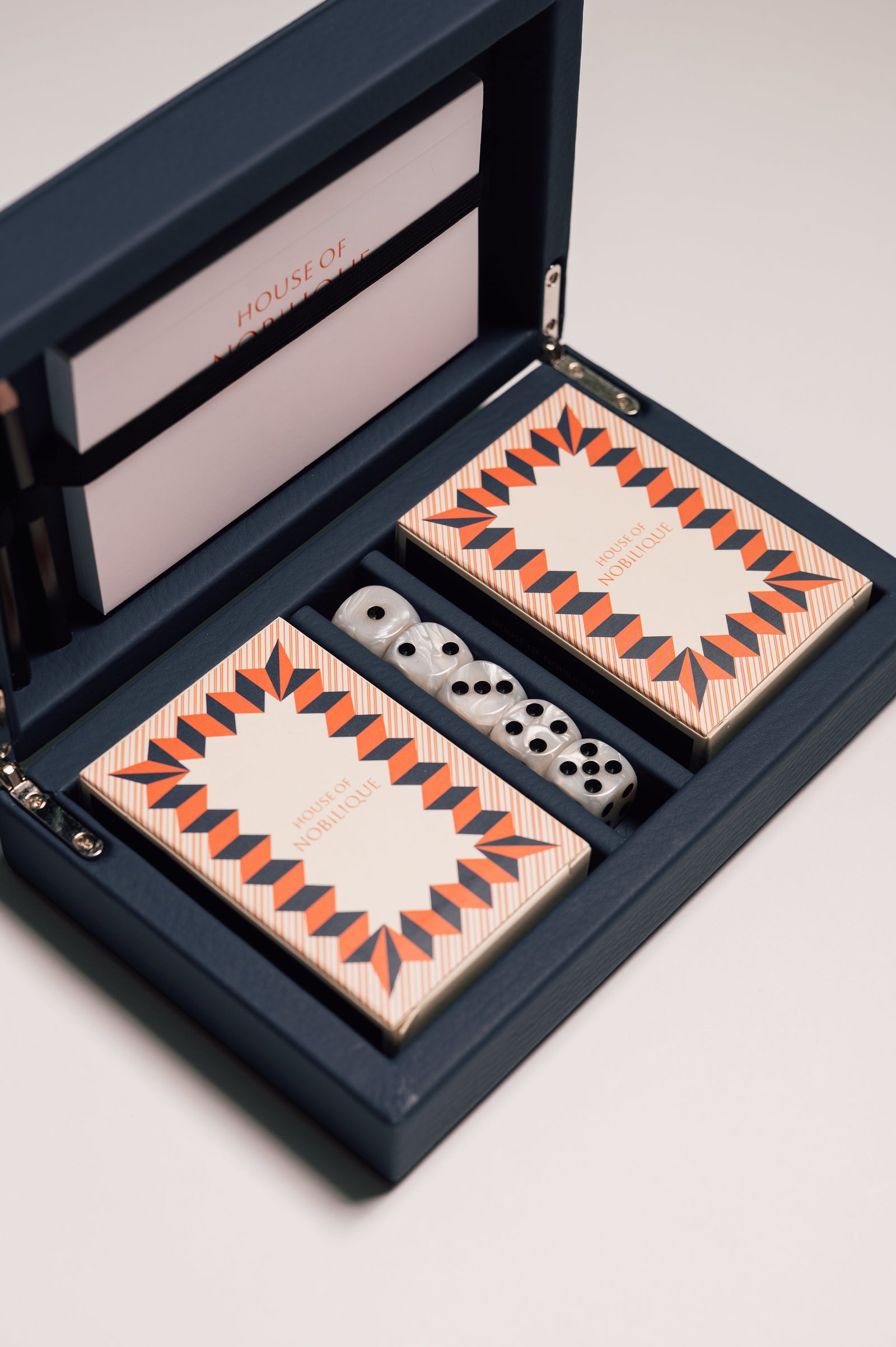 Card Box Deep Blue