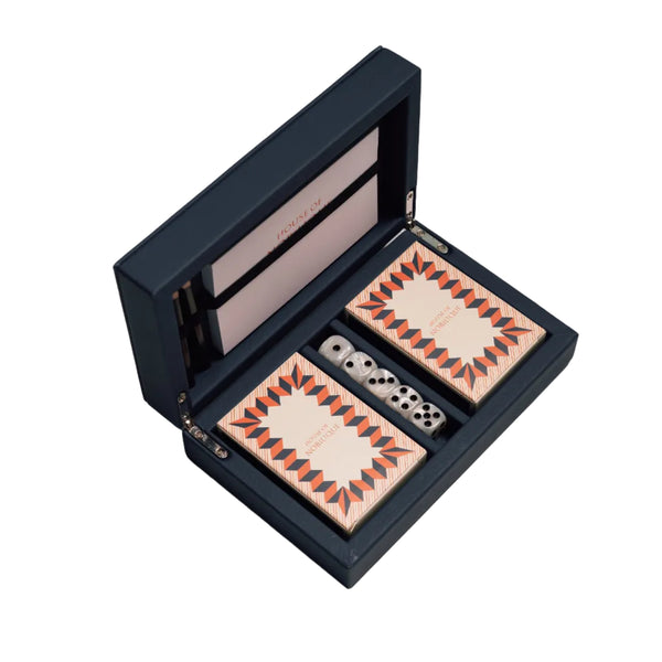 Card Box Deep Blue