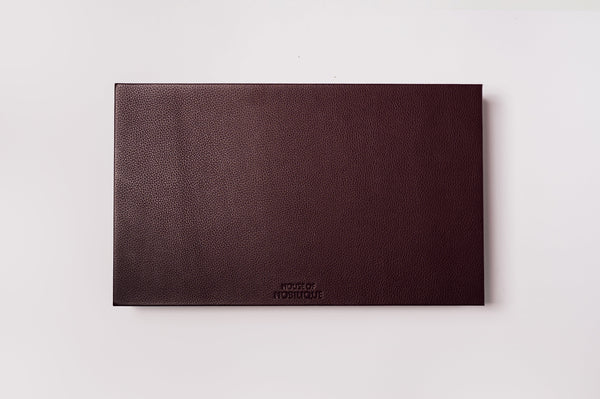 Big Backgammon Burgundy
