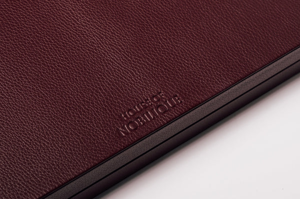 Big Backgammon Burgundy