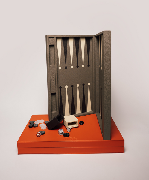 Big Backgammon Taupe