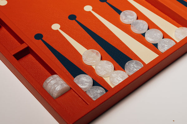 Big Backgammon Orange
