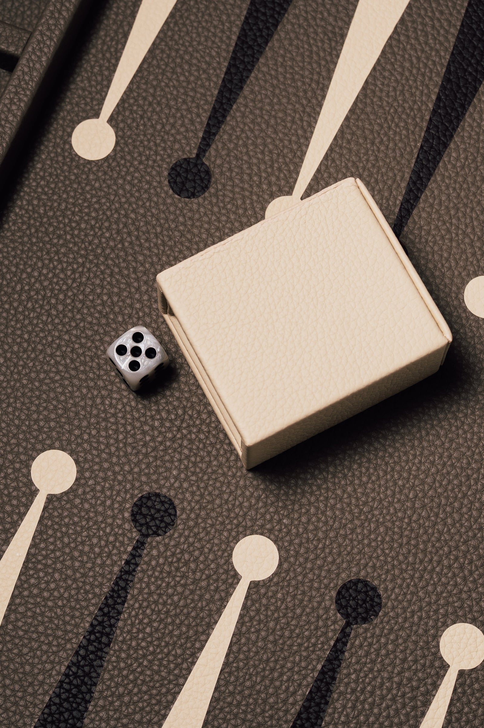 Big Backgammon Taupe