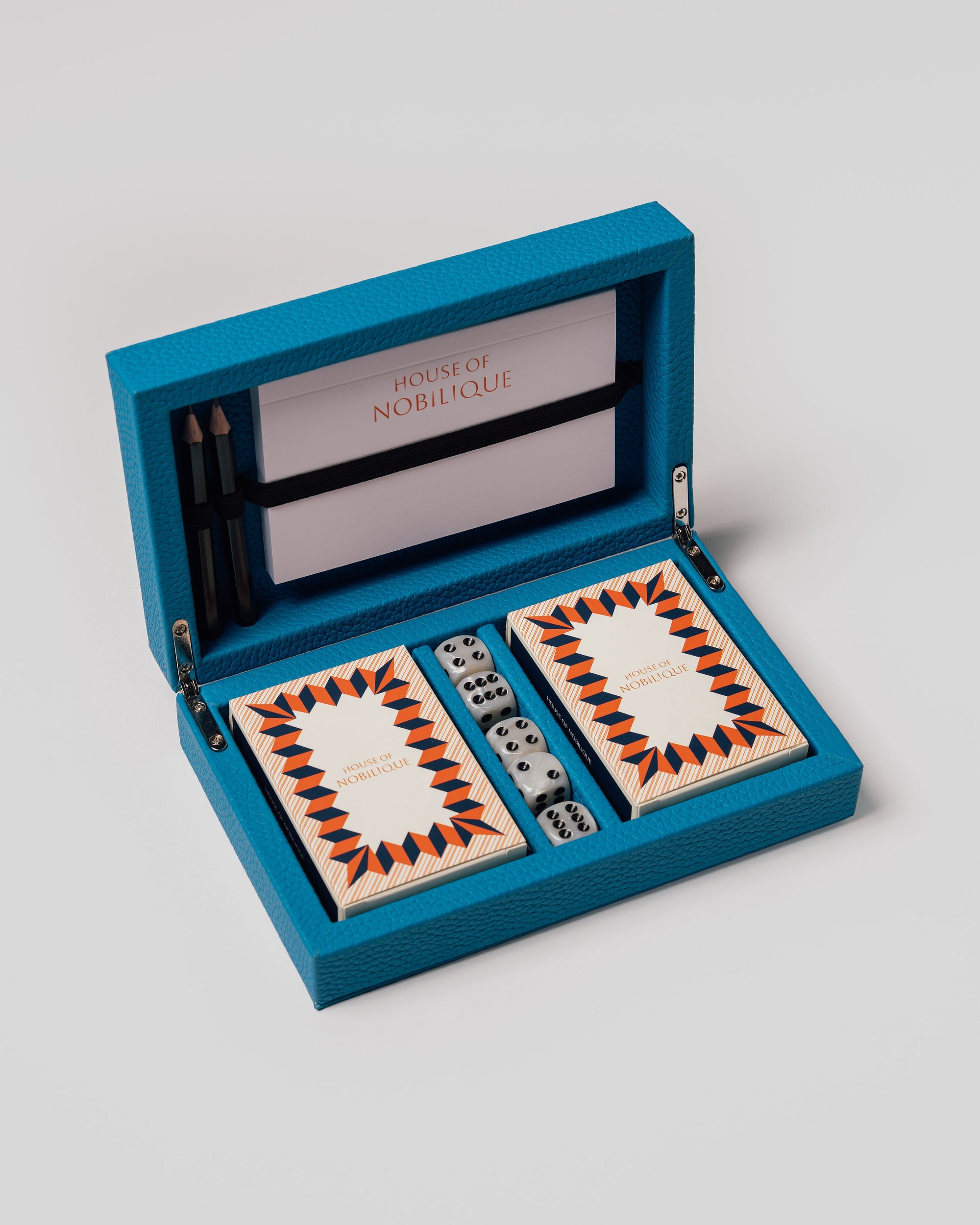 Card Box Azure Blue