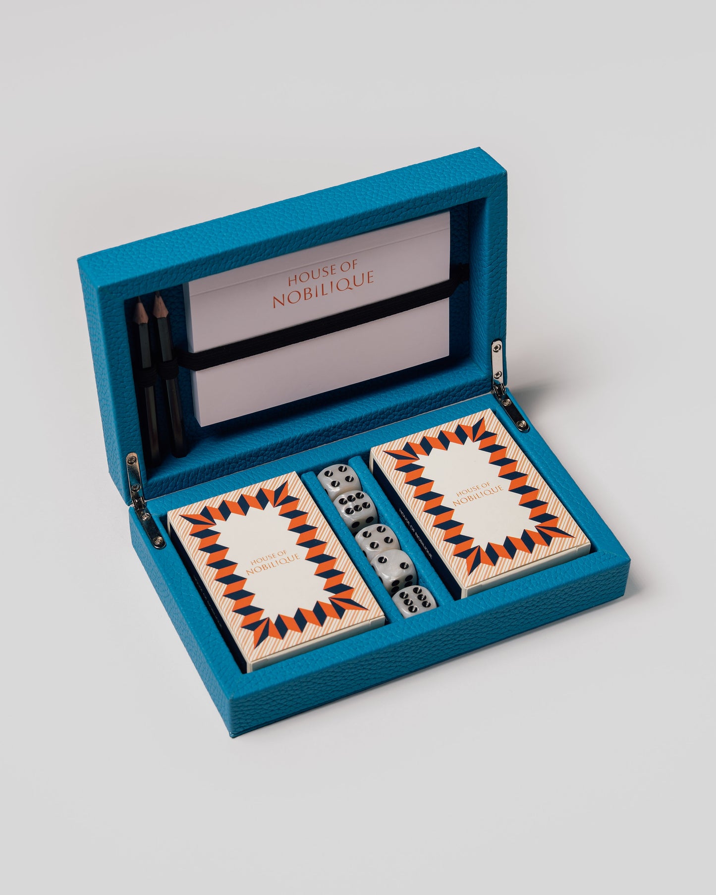 Card Box Azure Blue