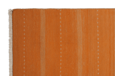 Kelim Afshar — Handmade, 60x218 cm, Yellow, 100% Virgin Wool | View 3