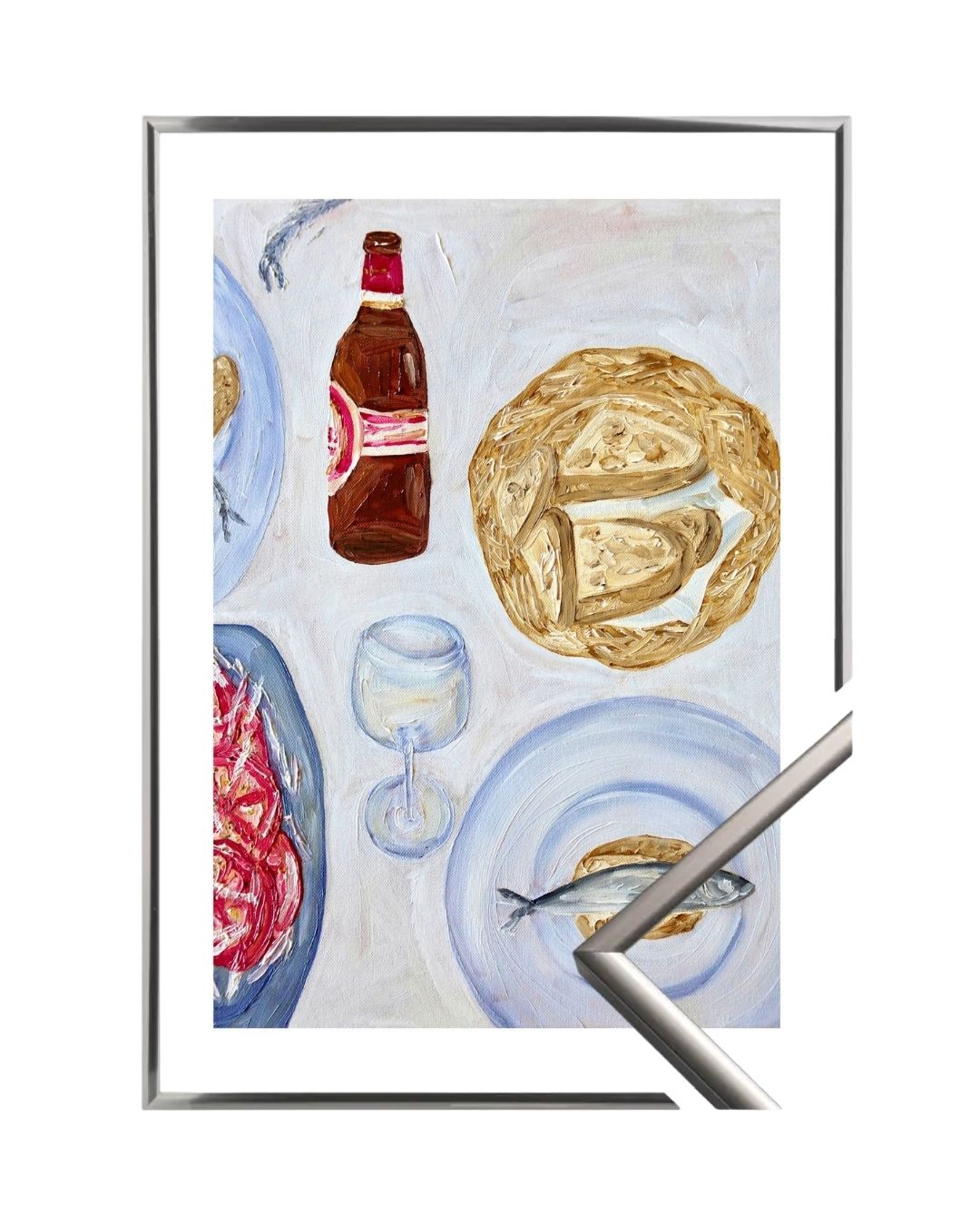 A Little Table in the Shade I Fine Art Print