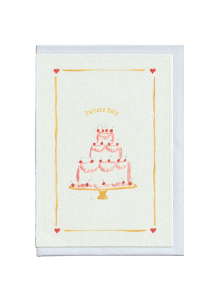 Just a Little Slice Greetings Card