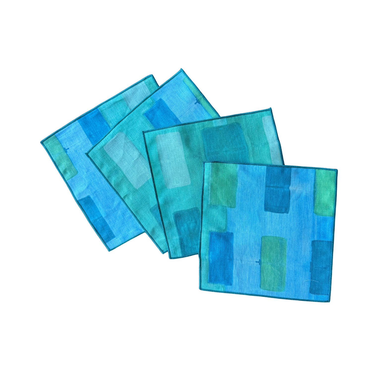 Blue Tapestry Cocktail Napkins