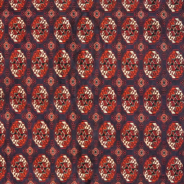Turkman — Hand-knotted, 289x390 cm, Blue, 100% Virgin Wool | View 4