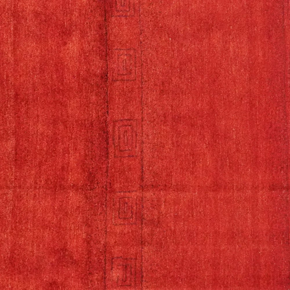 Rizbaf · Handgeknüpft – Rot, 189x155 cm, 100% Schurwolle | Ansicht 4