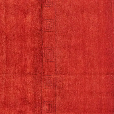 Rizbaf · Handgeknüpft – Rot, 189x155 cm, 100% Schurwolle | Ansicht 4