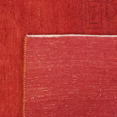 Rizbaf · Handgeknüpft – Rot, 189x155 cm, 100% Schurwolle | Ansicht 6