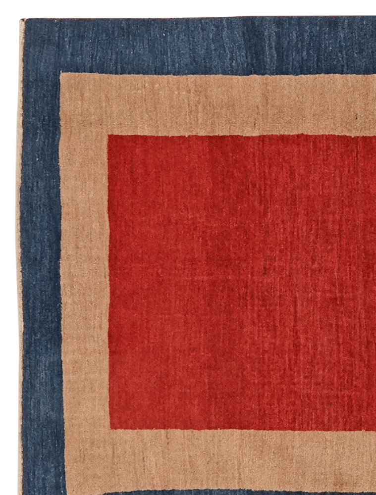 Rizbaf · Handgeknüpft – Rot, 212x103 cm, 100% Schurwolle | Ansicht 3