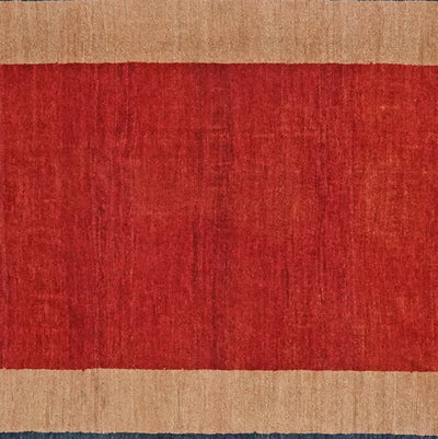 Rizbaf · Handgeknüpft – Rot, 212x103 cm, 100% Schurwolle | Ansicht 4