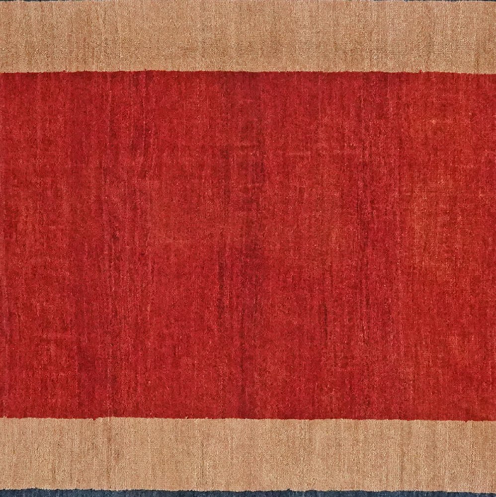 Rizbaf · Handgeknüpft – Rot, 212x103 cm, 100% Schurwolle | Ansicht 4
