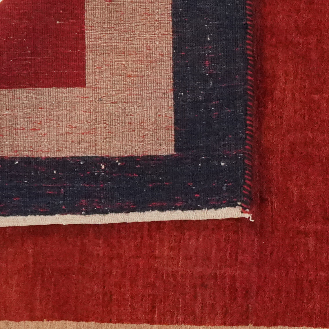 Rizbaf · Handgeknüpft – Rot, 212x103 cm, 100% Schurwolle | Ansicht 6