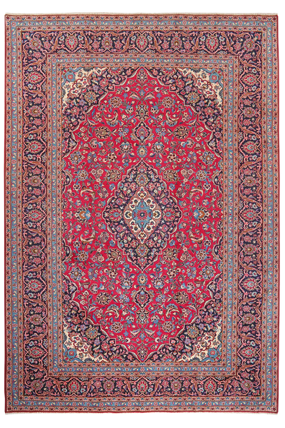 Ardakan — Hand-knotted, 247x358 cm, Red, 100% Virgin Wool | Main view