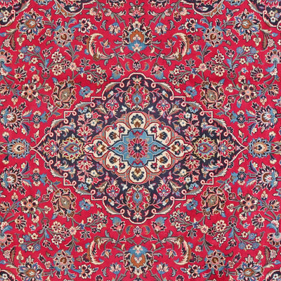 Ardakan — Hand-knotted, 247x358 cm, Red, 100% Virgin Wool | View 4