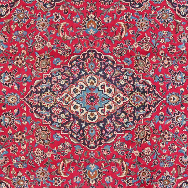 Ardakan — Hand-knotted, 247x358 cm, Red, 100% Virgin Wool | View 4