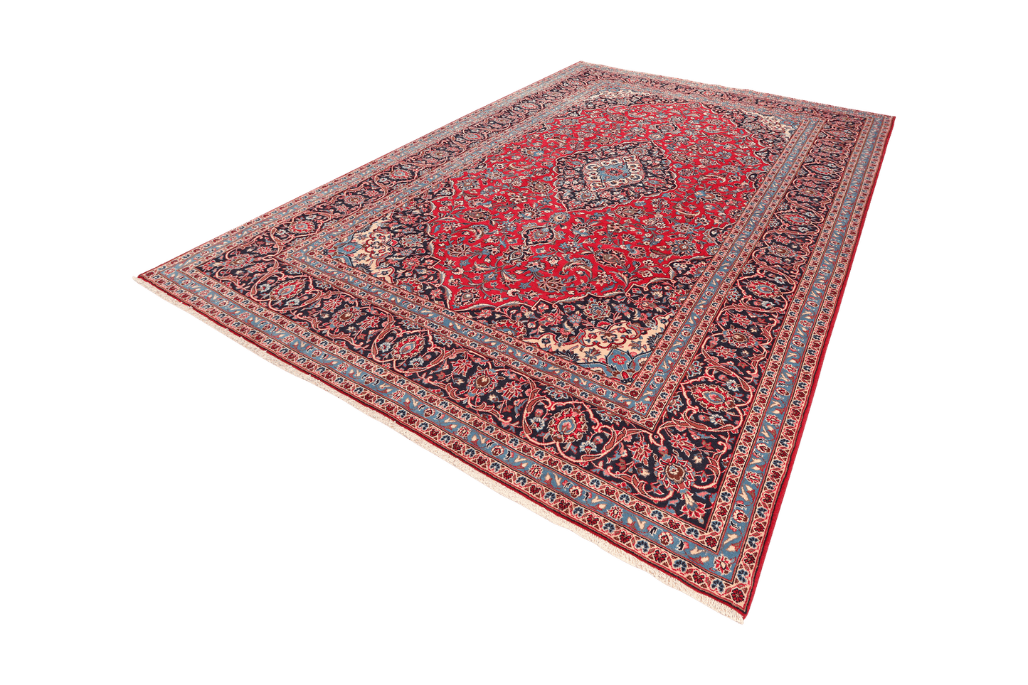 Ardakan — Hand-knotted, 247x358 cm, Red, 100% Virgin Wool | View 5