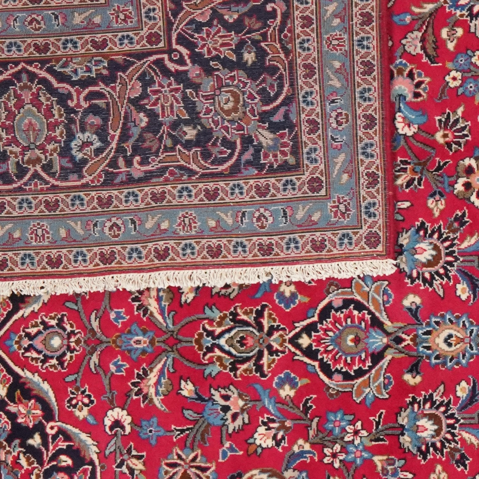 Ardakan — Hand-knotted, 247x358 cm, Red, 100% Virgin Wool | View 6