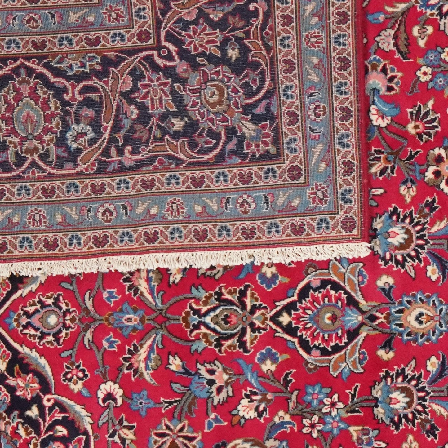 Ardakan — Hand-knotted, 247x358 cm, Red, 100% Virgin Wool | View 6