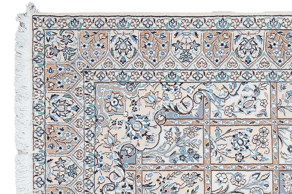 Nain 9La — Hand-knotted, 146x235 cm, Beige, 100% Virgin Wool | View 3